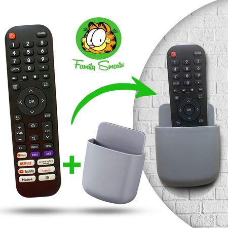 Control Remoto Generico para Hisense Smart Tv Soporte de Pared Multifuncional