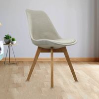 Silla Nórdica Larizza Ventitas Home Beige