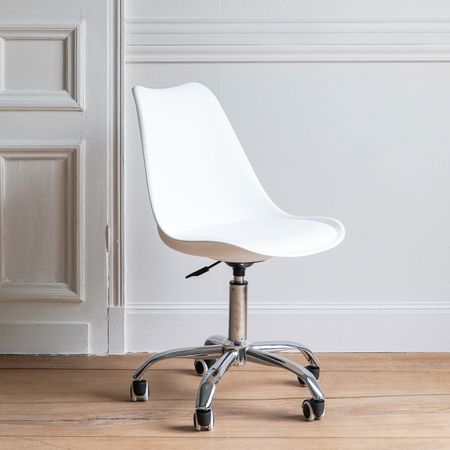 Silla Giratoria Eames Ventitas Home Blanco