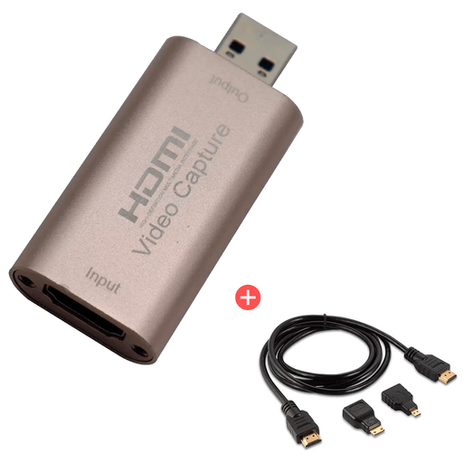 Capturador Video Hdmi A Usb 3.0 Laptop Pc Celular Streaming