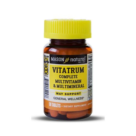 Multivitamínico Vitatrum  Mason Natural x 30 cápsulas