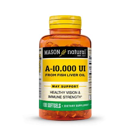 Vitamina A  Mason Natural x 100 cápsulas