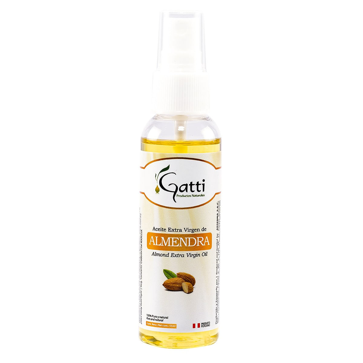 Aceite Extra Virgen de Almendra Gatti x 55 ml