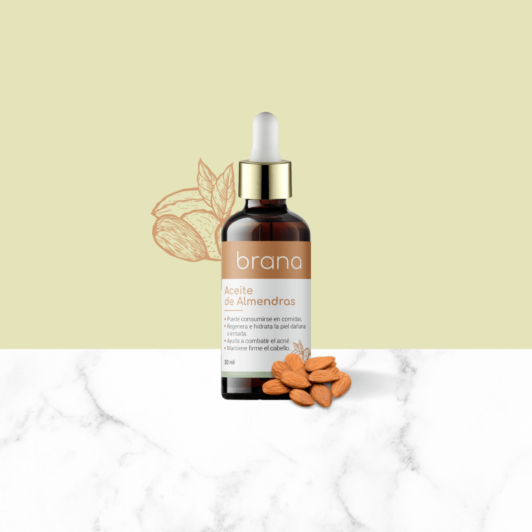 Aceite vegetal de Almendras Brana x 30 ml