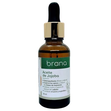 Aceite vegetal de Jojoba Brana x 30 ml