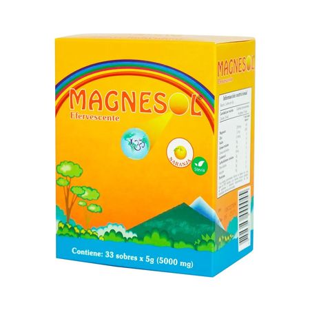 Magnesol Efervescente Magnesol x 33 unidades Limón