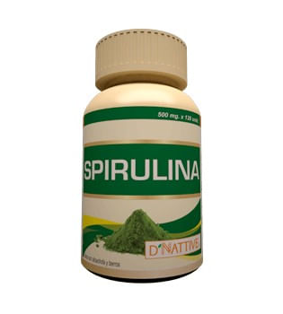 Spirulina DNattive x 120 cápsulas