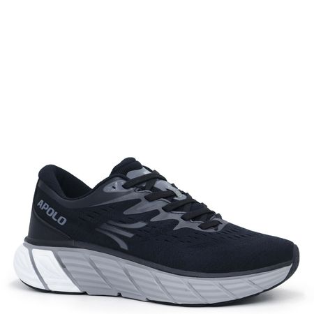 Zapatillas Running Hombre APOLO AH23-05 Negro Gris Talla 40