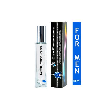 Perfume cien fragancias alternativos inspirados en eau de lacoste l. 12.12. white 55ml cf423