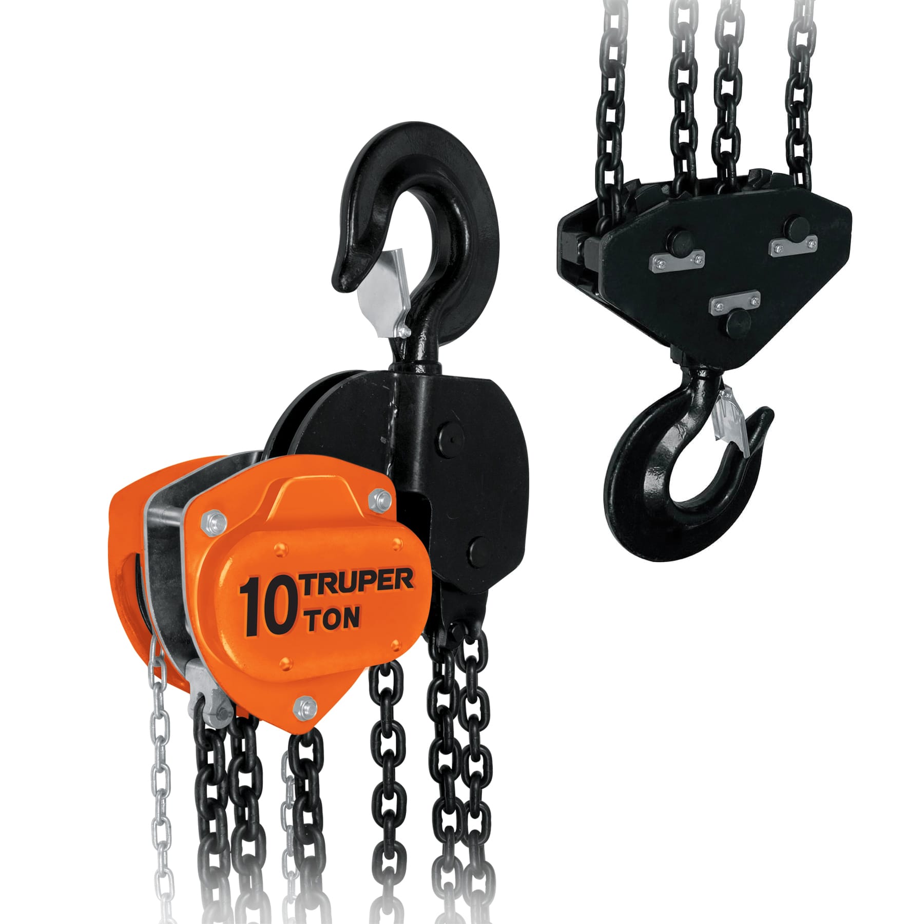 Tecle Con Cadena De 10 Toneladas Truper 16829