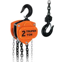 Tecle Con Cadena De 2 Toneladas Truper 16826