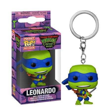 Funko Pop Keychain Ninja Turtles Tortugas Ninja Leonardo Llavero