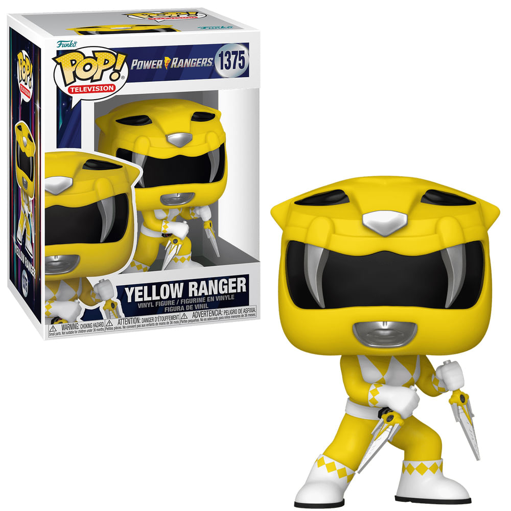 Funko Pop Power Rangers Yellow Ranger | plazaVea - plazaVea