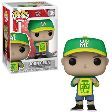 Funko Pop WWE John Cena with Never Give Up Towel