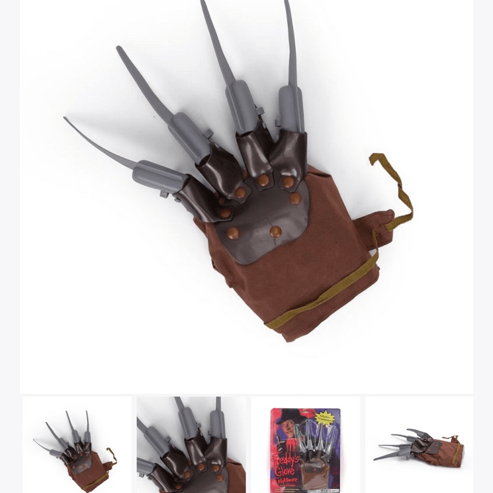 Garra de Plástico Freddy Krueger