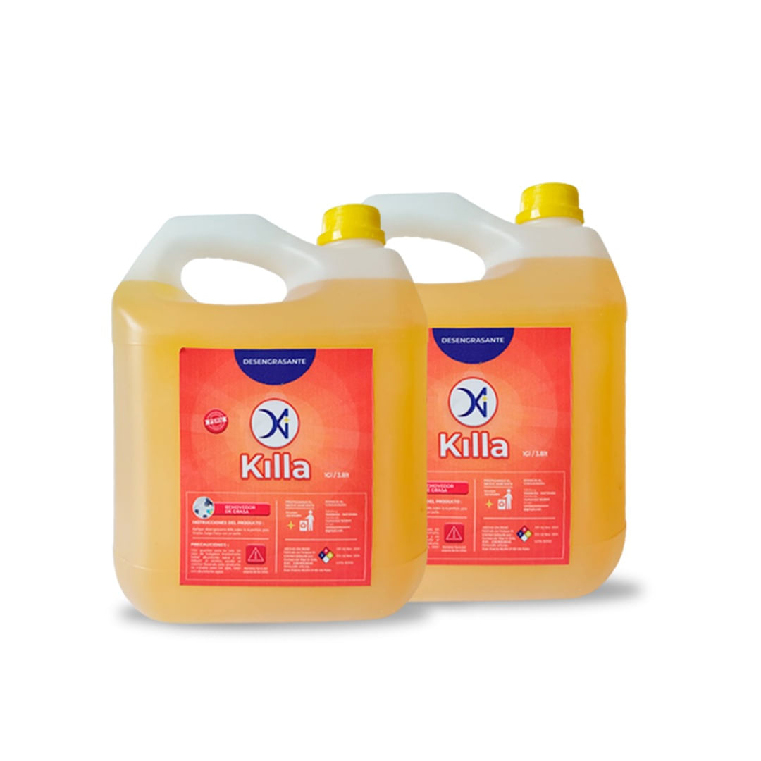 Desengrasante KILLA Galón Pack 2 Galoneras