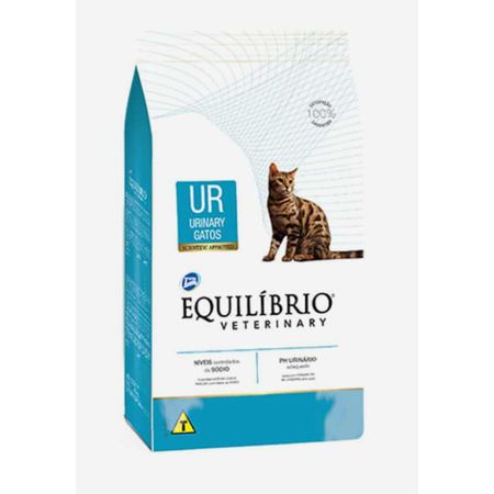 Alimento Seco para Gato Equilibrio Veterinary Cat Urinary x 2 Kg