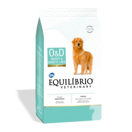 Alimento Seco para Perros Equilibrio Veterinary Dog Obesity y Diabetic x 2 Kg