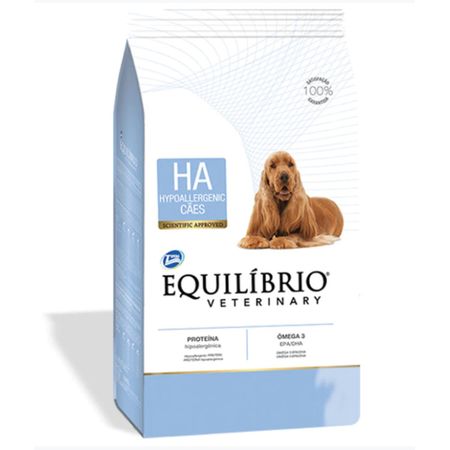 Alimento Seco para Perros Equillibrio Veterinary Dog Hypoallergenic X 2 K