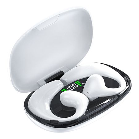 Auriculares Deportivos Inalámbricos Para Juegos De Conducción Ósea Jr02 Blanco