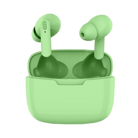 Auriculares Inalámbricos Y113 Auriculares Internos Con Micrófono Auriculares Verde