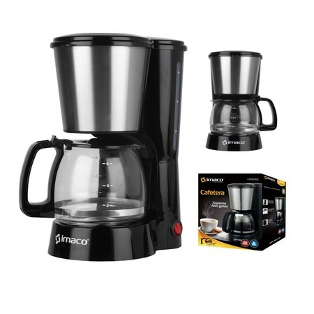 Cafetera eléctrica Imaco CM6065 capacidad 6 tazas 650 watts