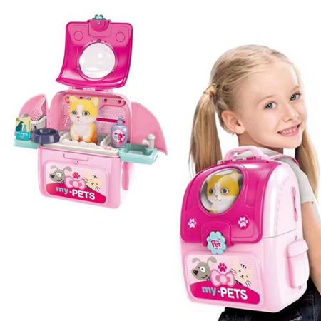 Mochila Set De Mascotas My Pets