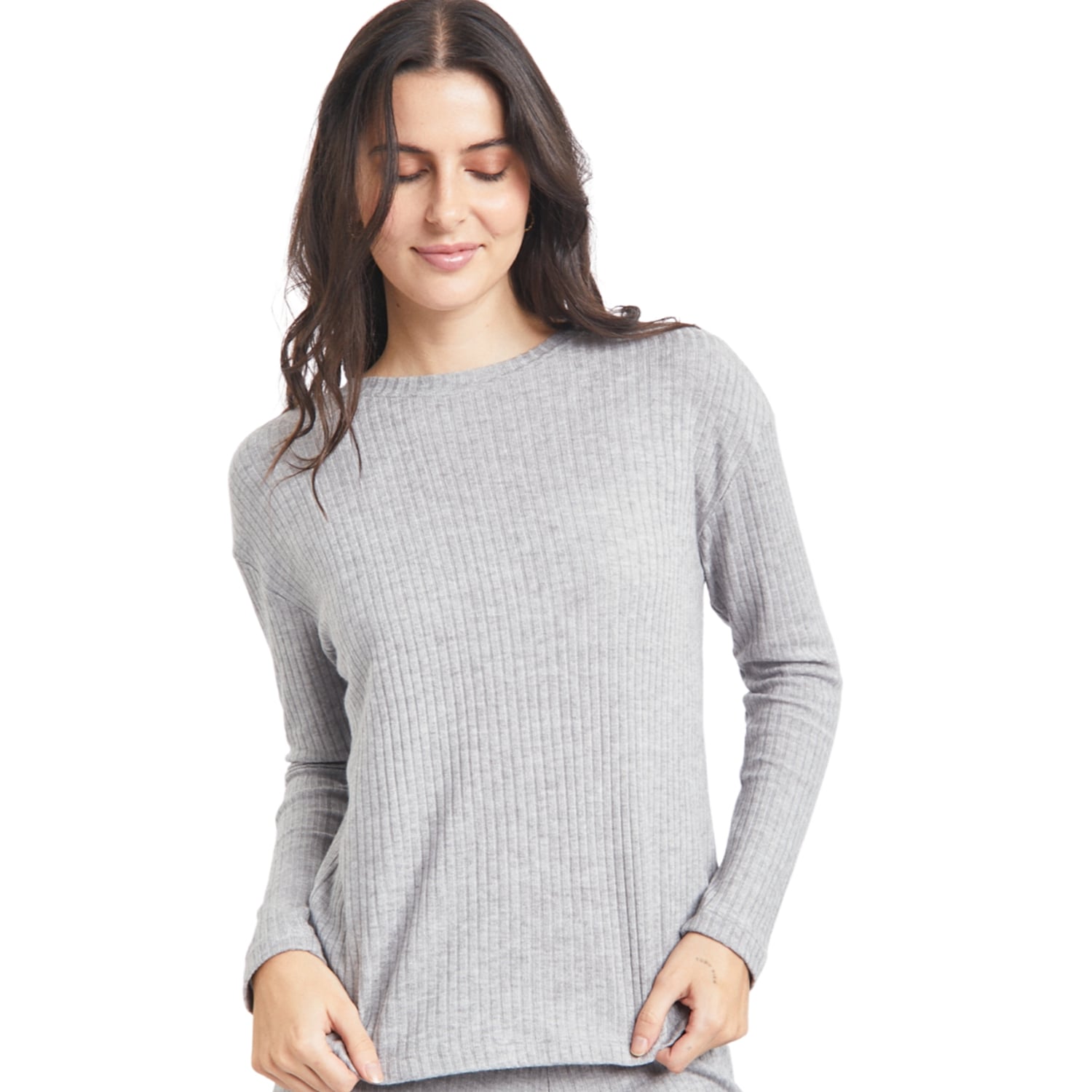 Chompa Rib Finding Magnolia Gris ML