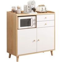 Mueble de Microondas Estefanía 2 Cajones 2 Puertas R&R Muebles