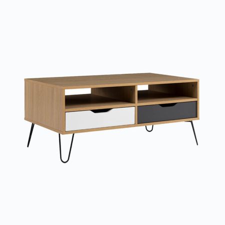 Mesa de Centro Moderna Joe Tricolor R&R MUEBLES