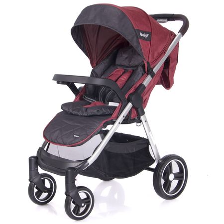 Coche de paseo Atton Deluxe Ebaby EB134 Rojo