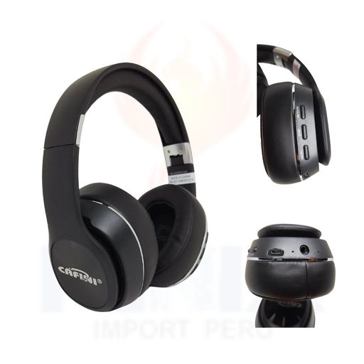 Audifono Inalambrico Headset Bluetooth CAFINI Negro plazaVea