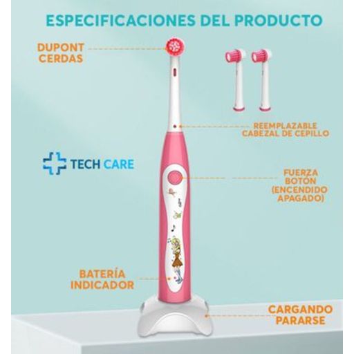 Cepillo Dental Electrico Sonico Ludga LDG TB170R | Oechsle