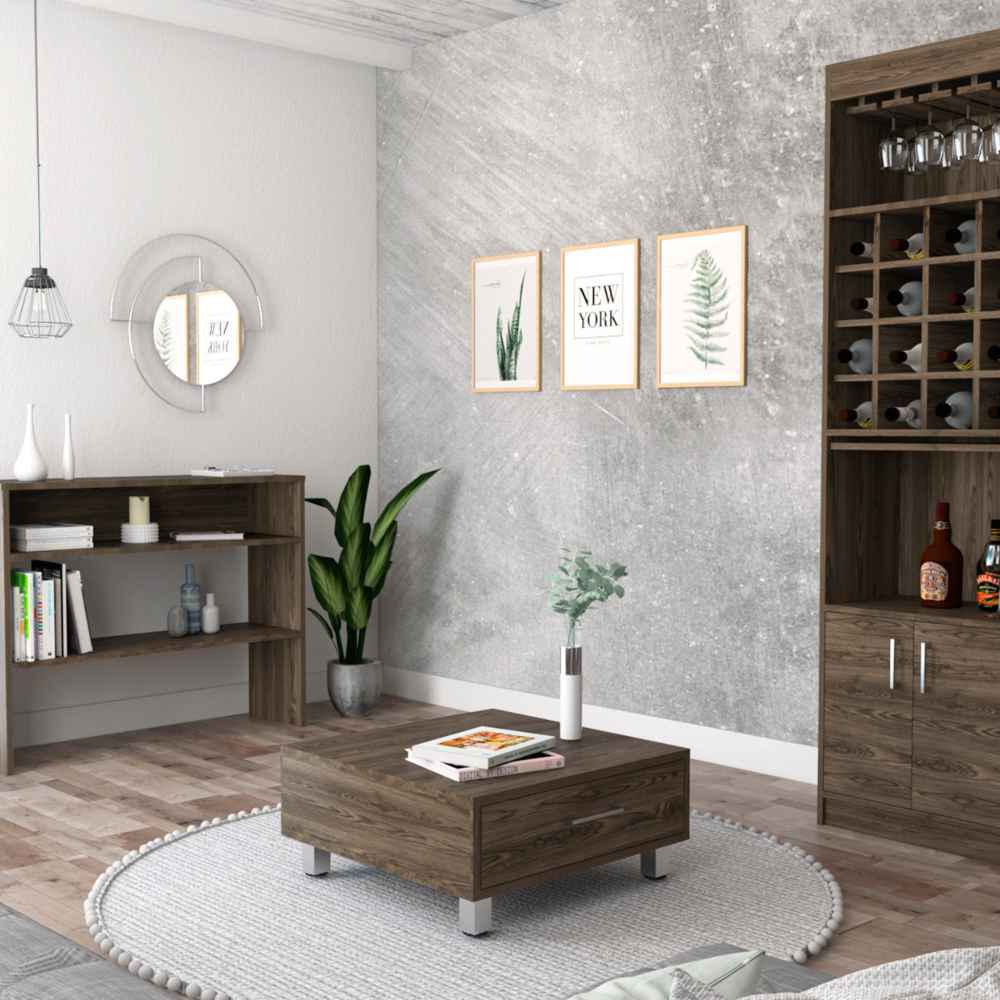 Bar Kava + Arrimo + Mesa De Centro - Coñac