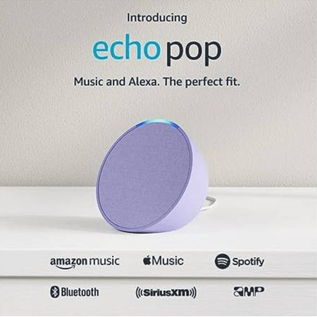 Altavoz Inteligente Echo Pop Lavender