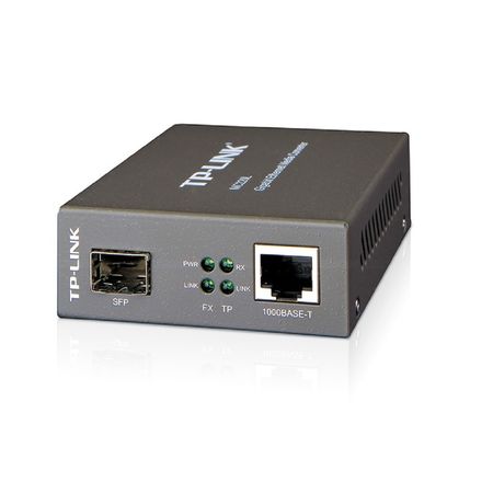 Convertidor Multimedia SFP Gigabit MC220L Tplink Fibra a rj45