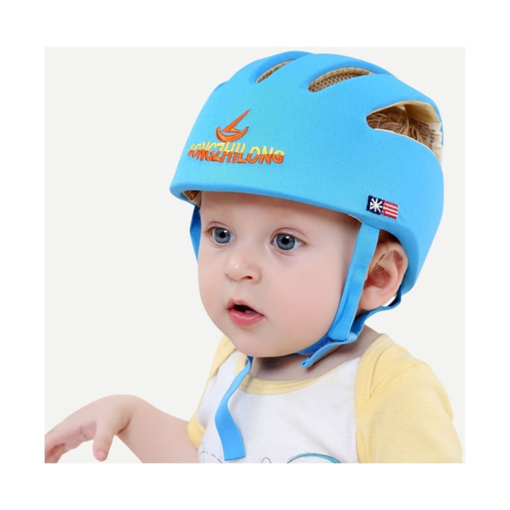 Casco para Bebé Protección Headguard Celeste