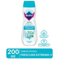 Jabón Íntimo NOSOTRAS Frescura Extrema Frasco 200ml