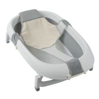 Hamaca para Bañera INFANTI Bubbles Gris
