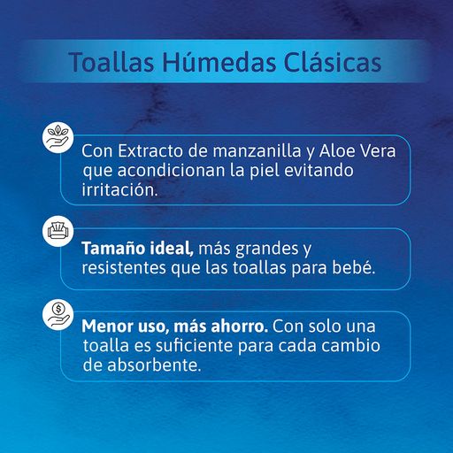 Toallas Húmedas Clásicas - TENA