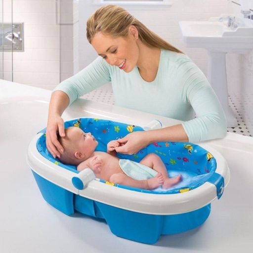 Bañera Plegable para Bebés Tina de Baño Cangrejo WI5