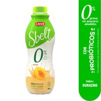 Yogurt SBELT Sabor a Durazno Botella 946g