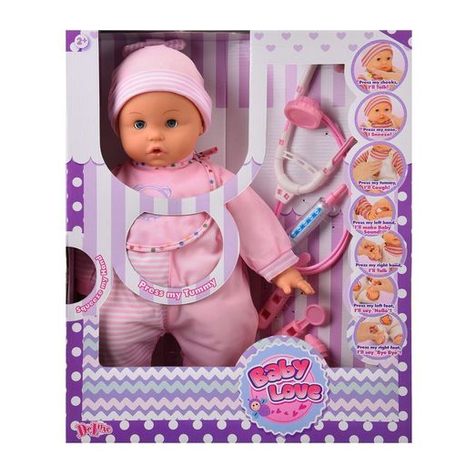 Munec Deluxe Baby Doll Sneezing 45Cm plazaVea plazaVea