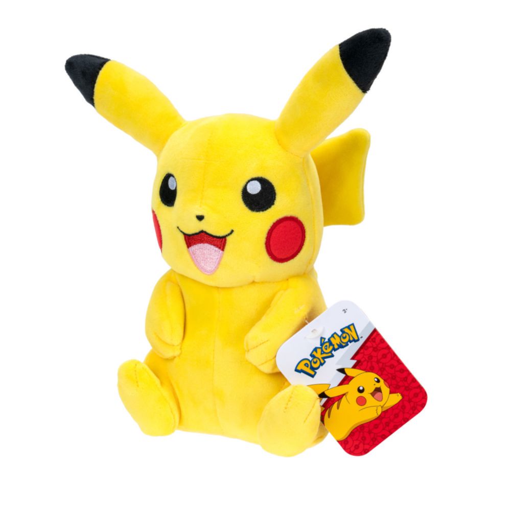 Peluche Pokémon Pikachu Morbido 20cm - Doudou Tout Doux, Officiel, Pour Enfants à Partir De 3 Ans