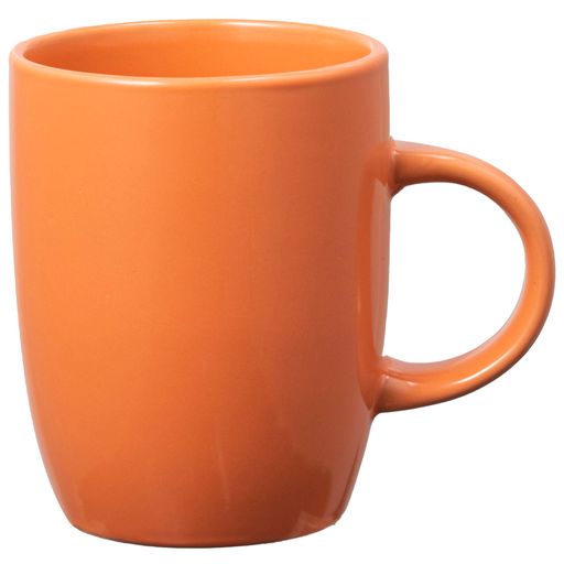 Juego de Tazas de Te o Cafe en Porcelana Naranja - Promart
