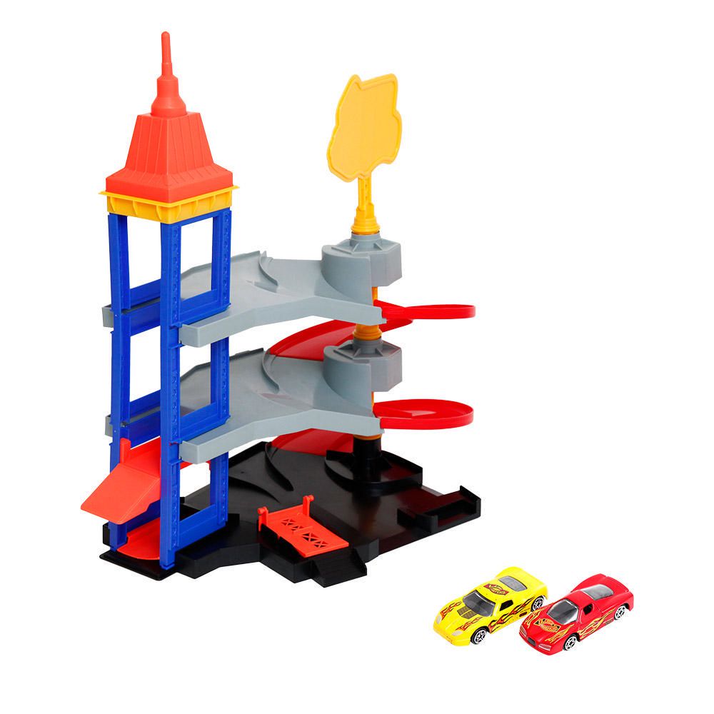 Estacionamiento Track'N'Town con Autos plazaVea Supermercado