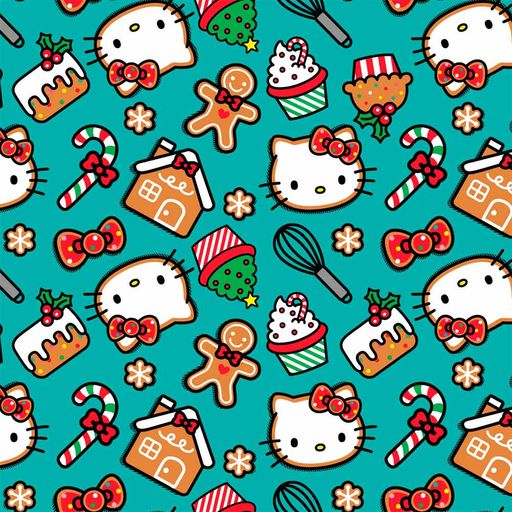Papel de Regalo DREGALOS Rollo Hello Kitty Navidad