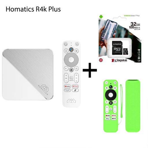 Reproductor Multimedia Homatics Box R 4K Plus TV