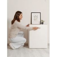 Escritorio Extensible Moderno Alicia Blanco R&R MUEBLES