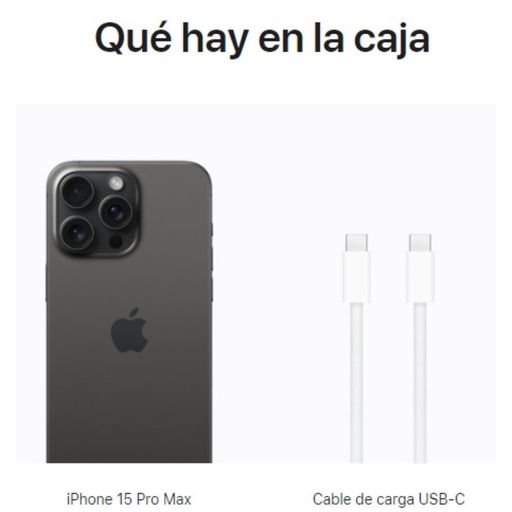 Apple iPhone 15 PRO MAX 512GB, ESIM - A PEDIDO 